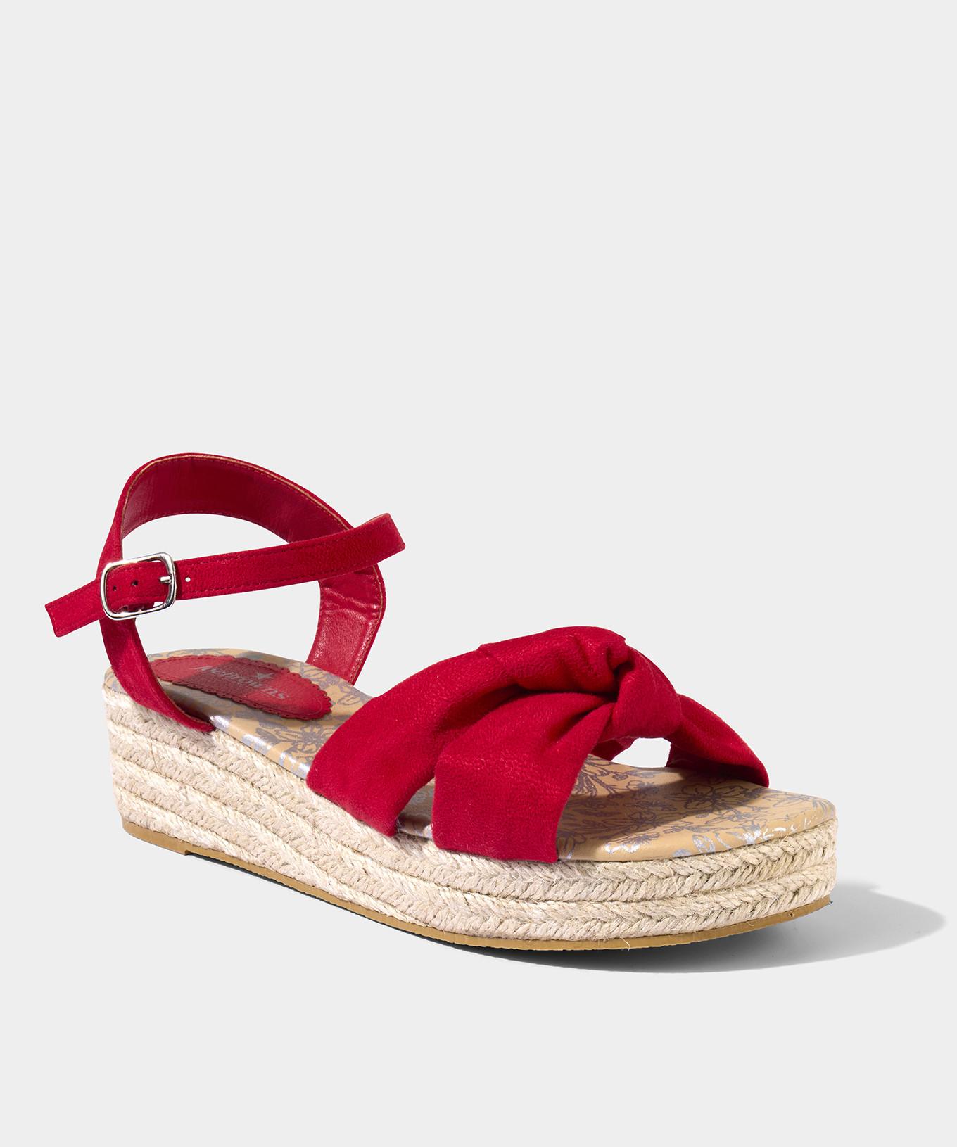 Joe Browns  Espadrille-Sandalen mit Knöchelriemen in Plaform 