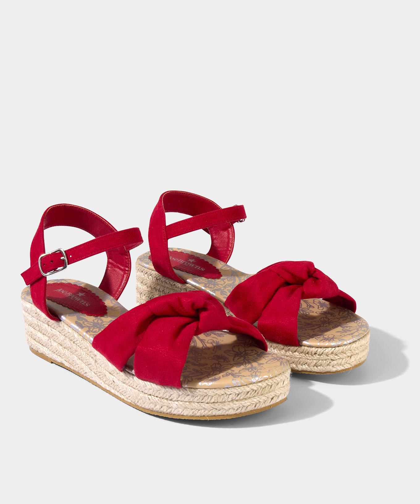 Joe Browns  Espadrille-Sandalen mit Knöchelriemen in Plaform 