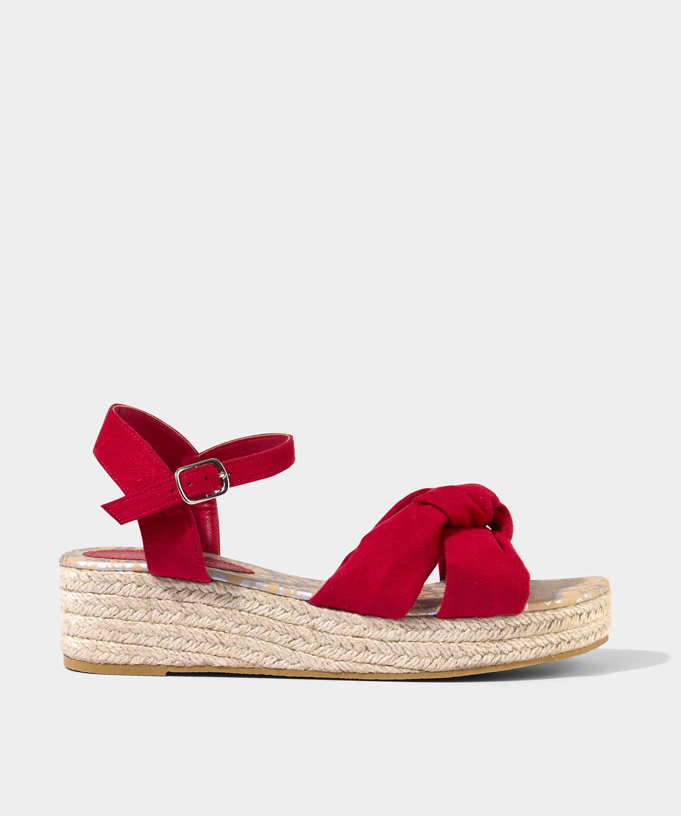 Joe Browns  Espadrille-Sandalen mit Knöchelriemen in Plaform 