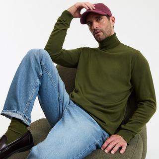 La Redoute Collections Rollkragenpullover Merinowolle  