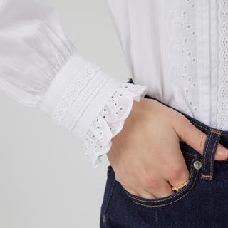 La Redoute Collections Signature Bluse im viktorianischen Stil  