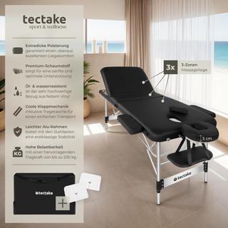 Tectake Table de massage pliable PHUKET  