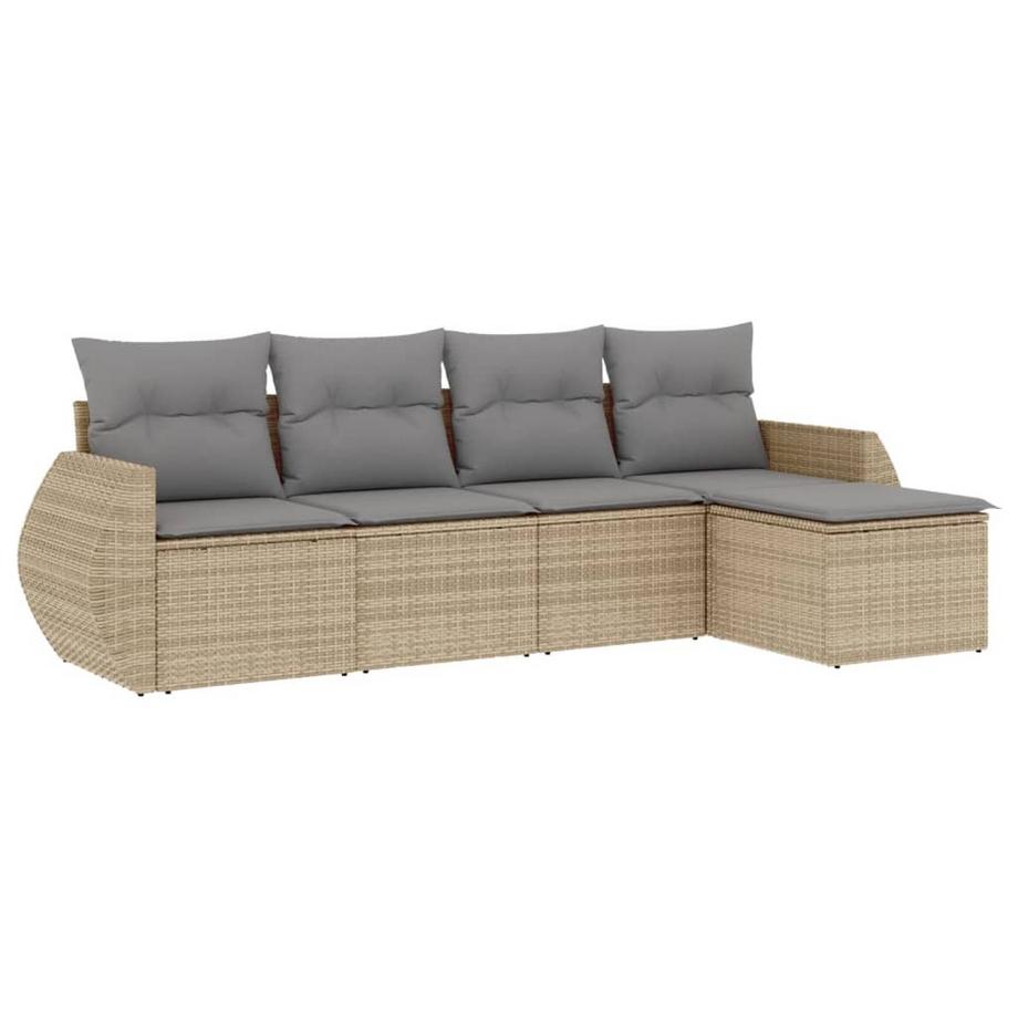 Garten sofagarnitur poly-rattan