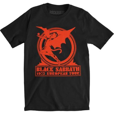 Black Sabbath  Europe '75 TShirt 