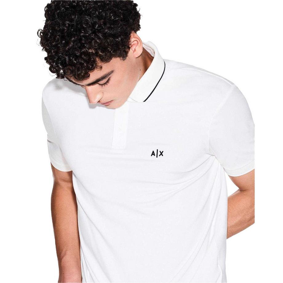 Armani Exchange Maglietta Polo Regolare Maniche Corte  