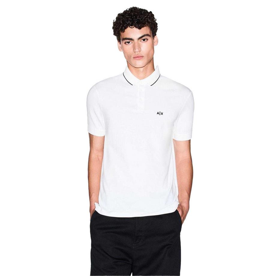 Armani Exchange Maglietta Polo Regolare Maniche Corte  