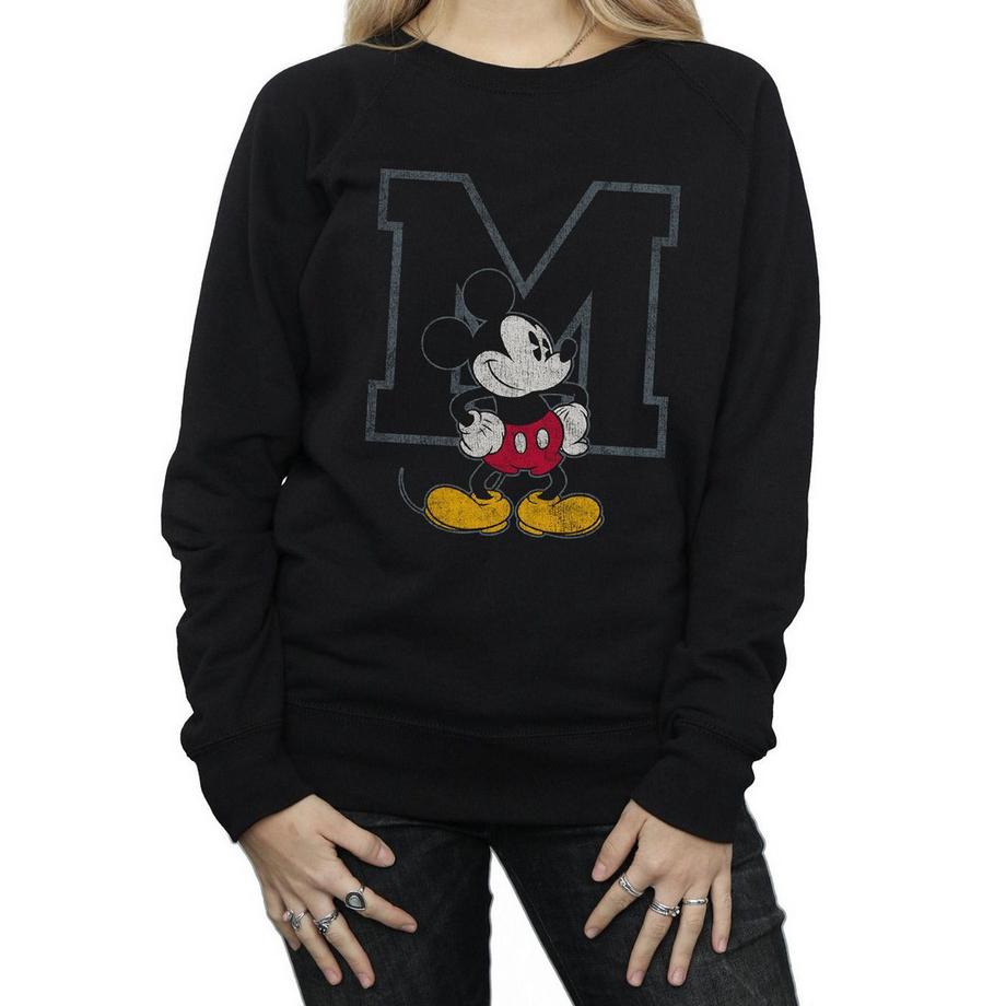 Disney Classic M Mickey Mouse Sweatshirt  