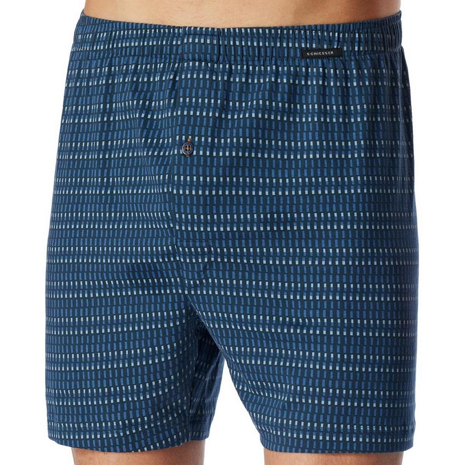 Schiesser Boxer in jersey singolo confezione da 4  