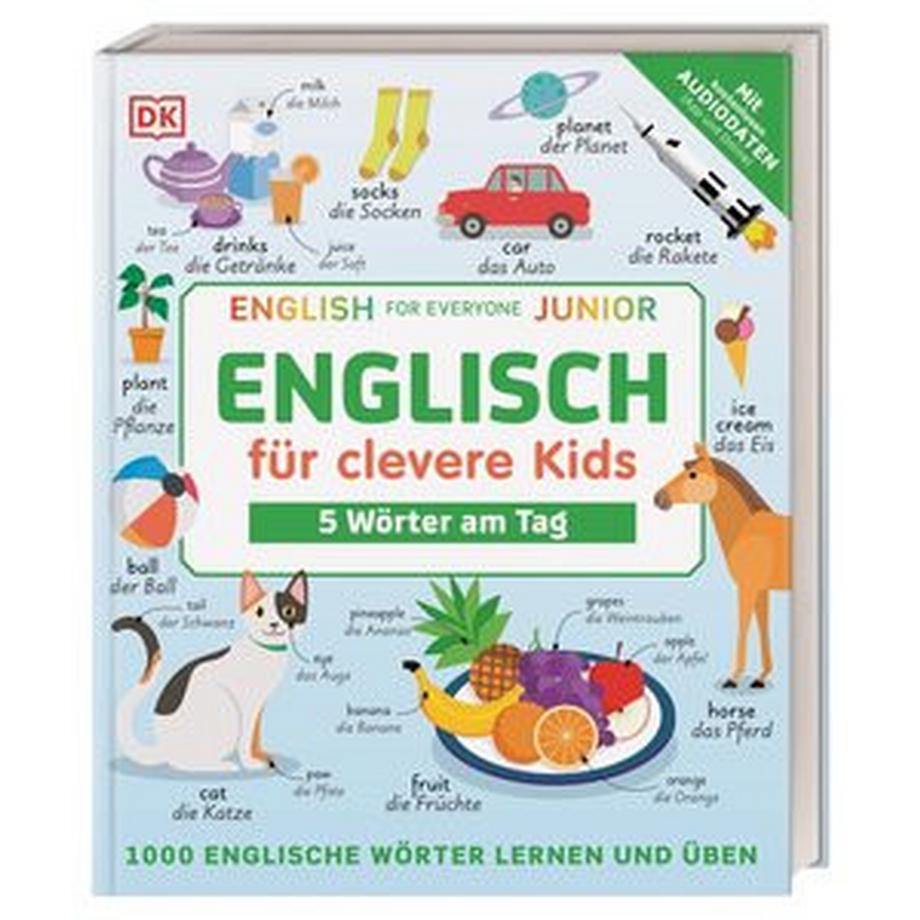 Dorling Kindersley Verlag  Englisch für clevere Kids - 5 Wörter am Tag 