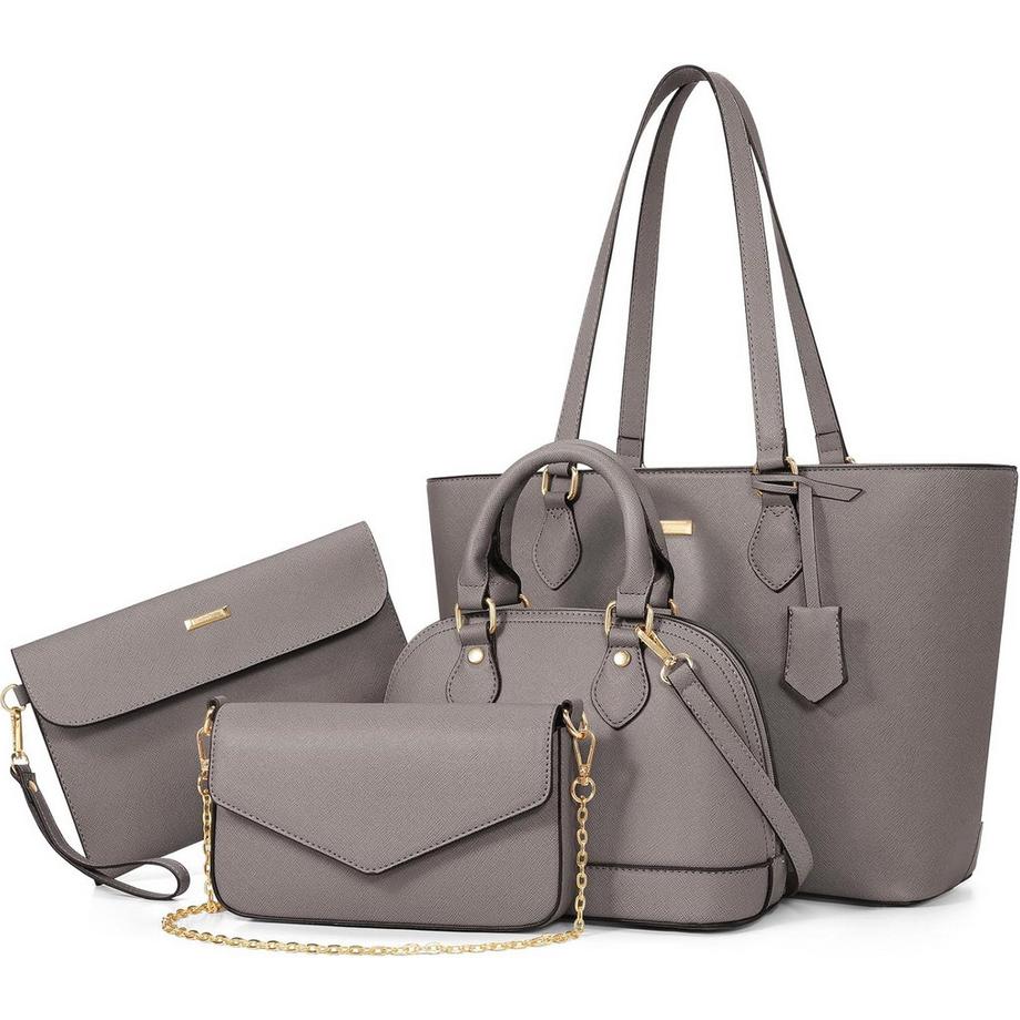 Handtasche Schultertasche, 4-teiliges Set
