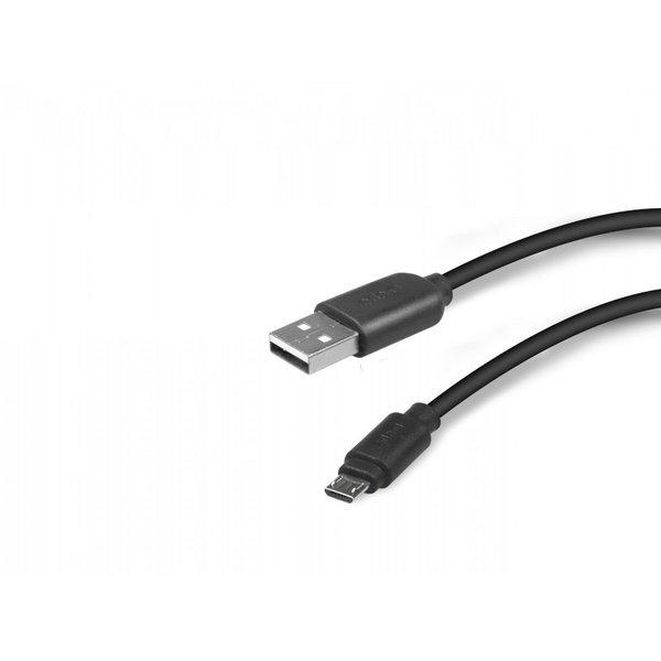 SBS  1m USB2.0/MicroUSB cavo USB USB A Micro-USB A Nero 