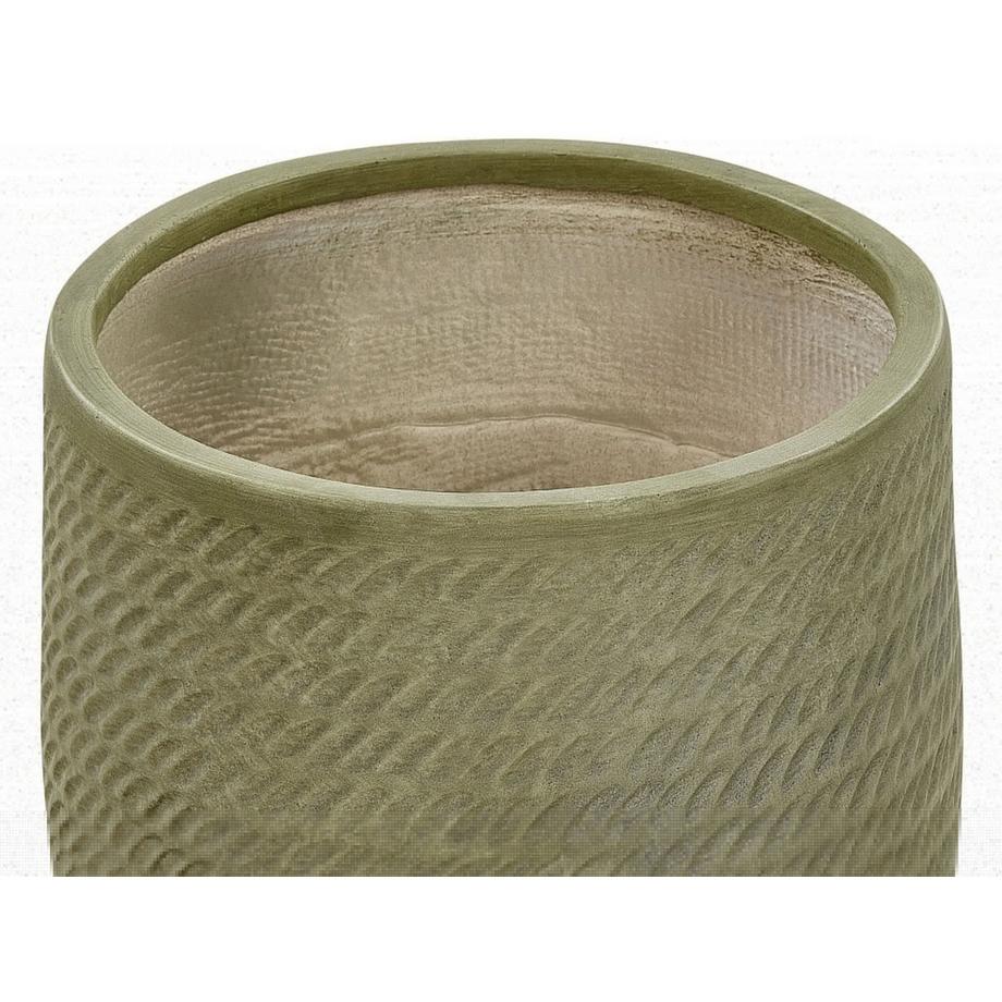 Beliani Vaso per piante en Fibra d'argilla Rustico LIVADIA  