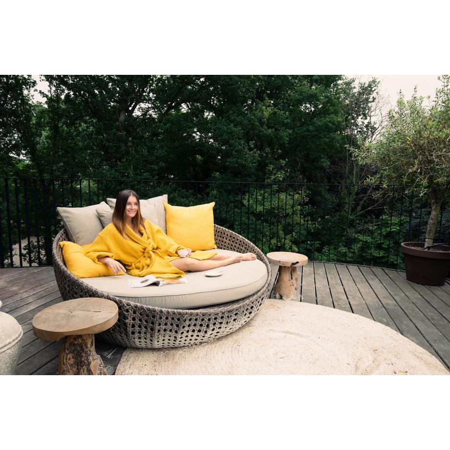 Tiseco Cuscino In Cotone Fiammato  