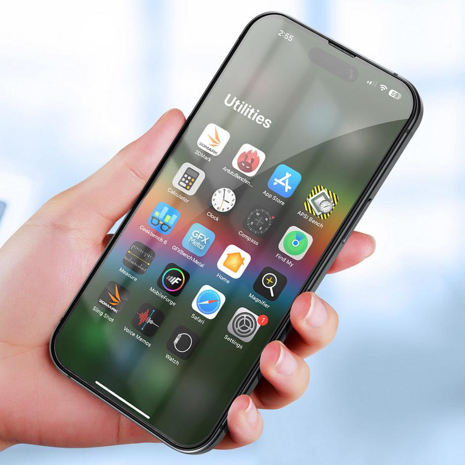 Avizar  Glas-Bildschirmfolie iPhone 16 