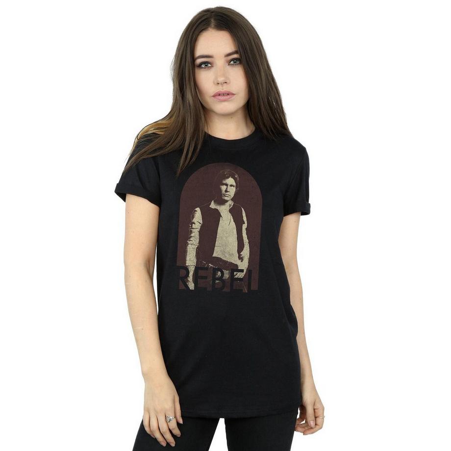 STAR WARS Rebel Bedrucktes Kurzarm T-Shirt  