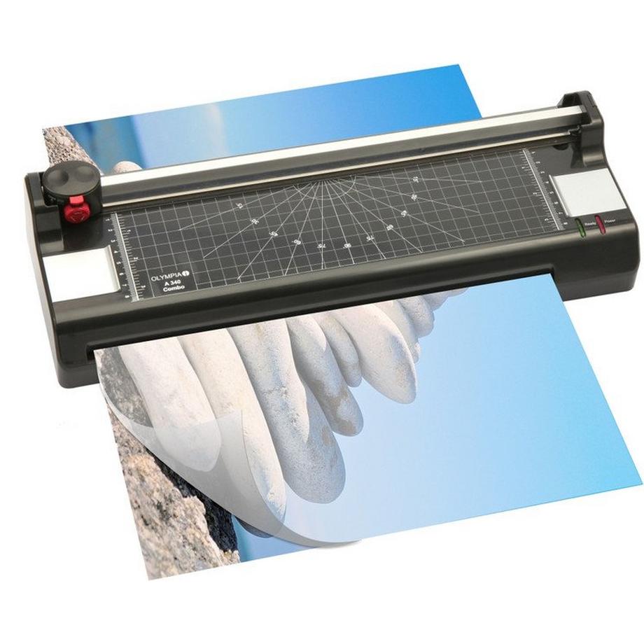 Olympia A 340 Laminator/Cutter Combo - black  