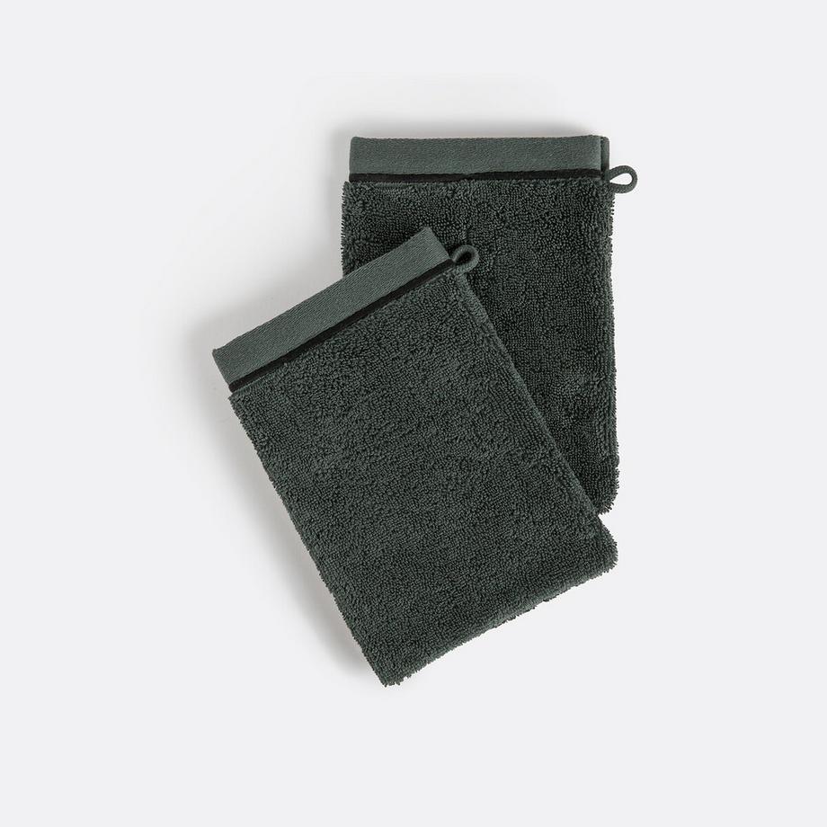 2er-Pack Waschhandschuhe Victor (675 g/m²)