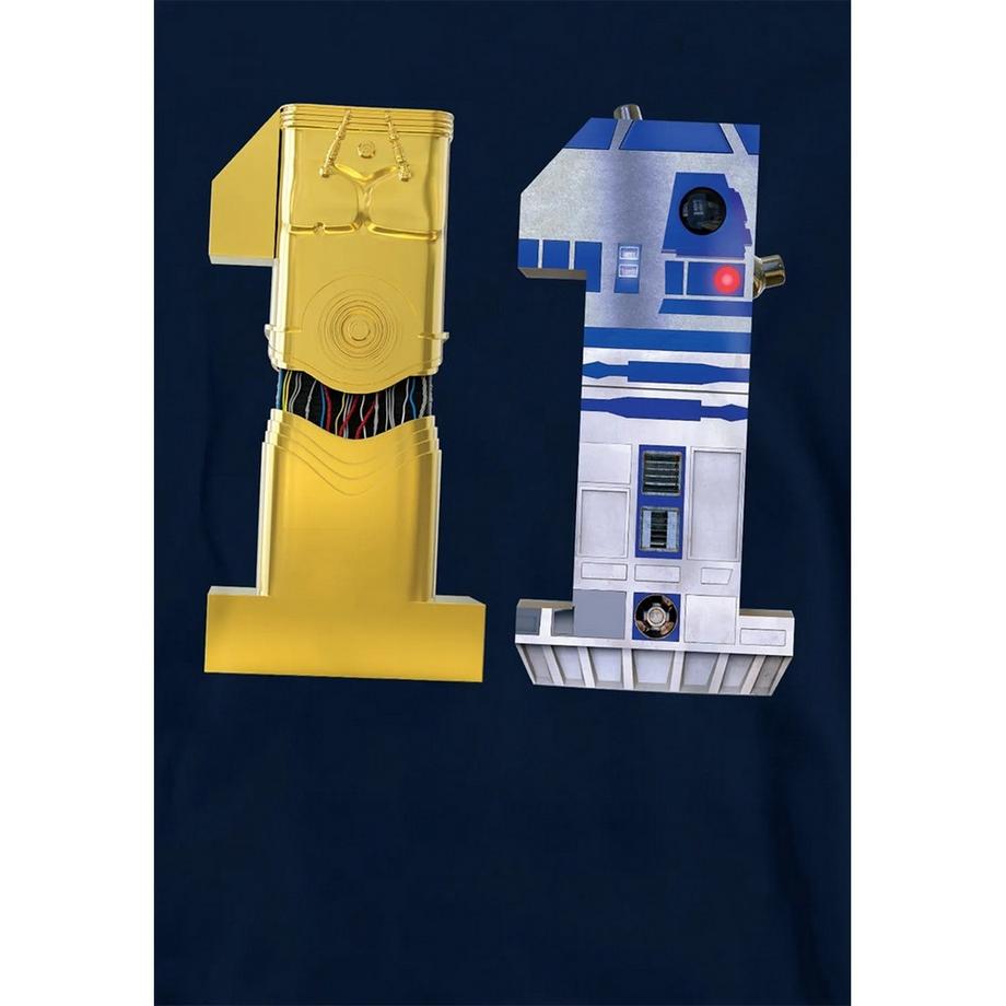 STAR WARS  11 Felpa Con Cappuccio C3po R2d2 