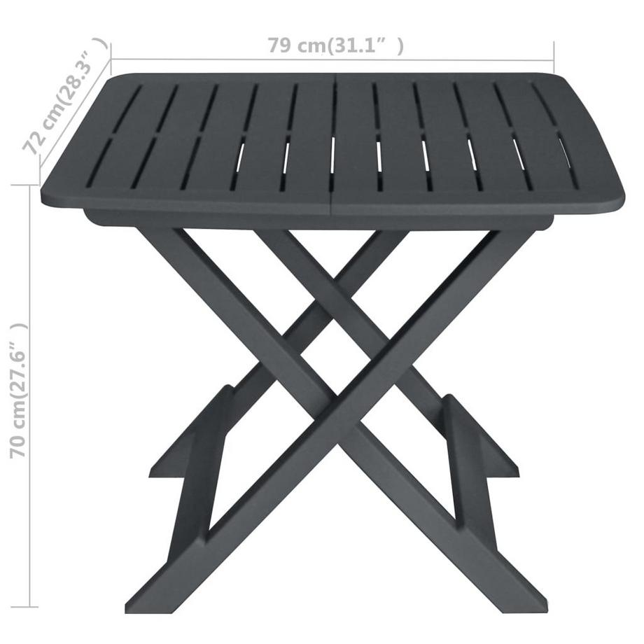 VidaXL Bistro set Elegant  