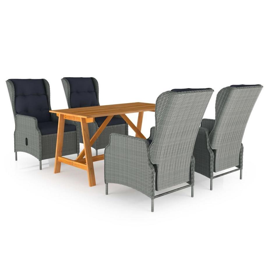VidaXL Garten-essgruppe poly-rattan  