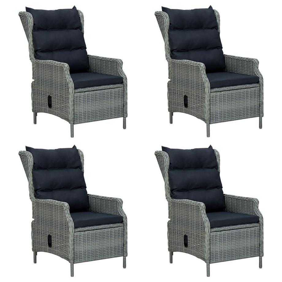 Garten-essgruppe poly-rattan