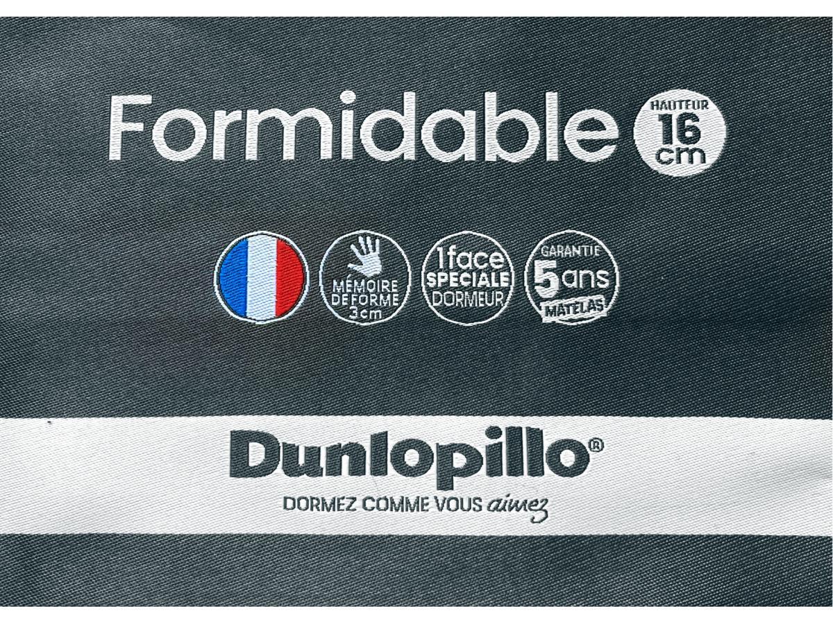 Vente-unique Divano letto 4 posti a ribalta Materasso 160 cm Spessore 16 cm Memory foam Velluto Beige - CALITO  