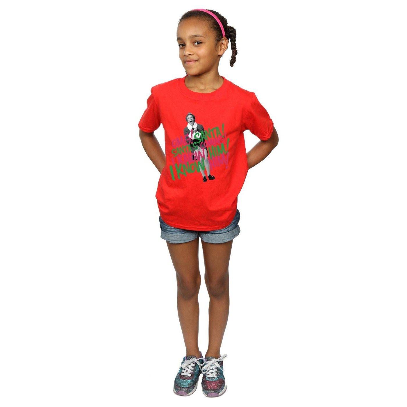 Elf  Tshirt SANTA'S COMING 