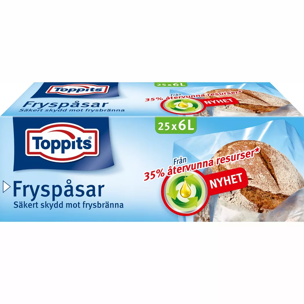 Toppits – Gefrierbeutel 6L 25 Stück (9 DFP beachten), beachten)