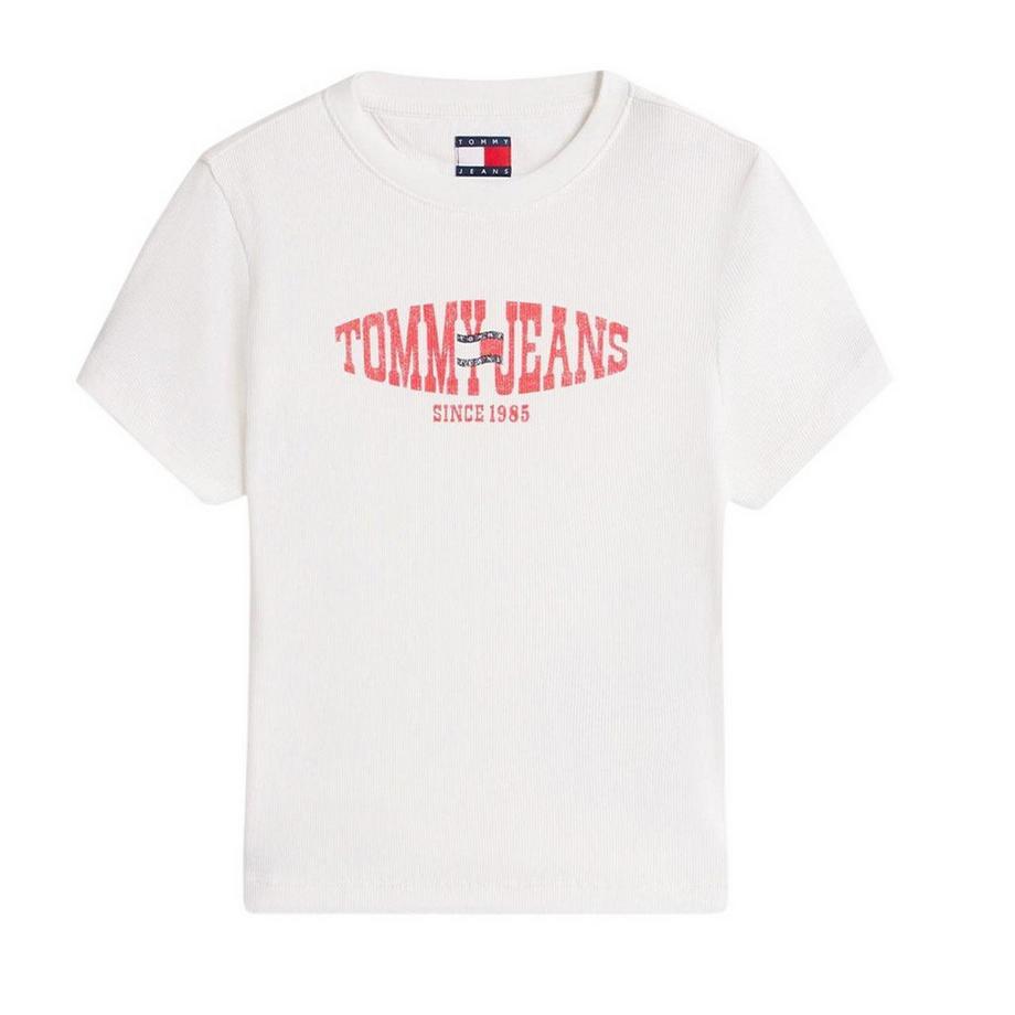 T-Shirt, Gerippt, Schmal