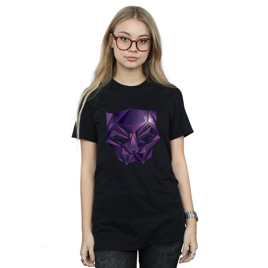 MARVEL Avengers Infinity War Black Panther T-Shirt Geometrica  