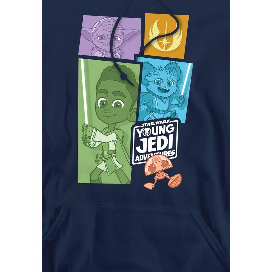 STAR WARS Young Jedi Adventure Felpa con Cappuccio  