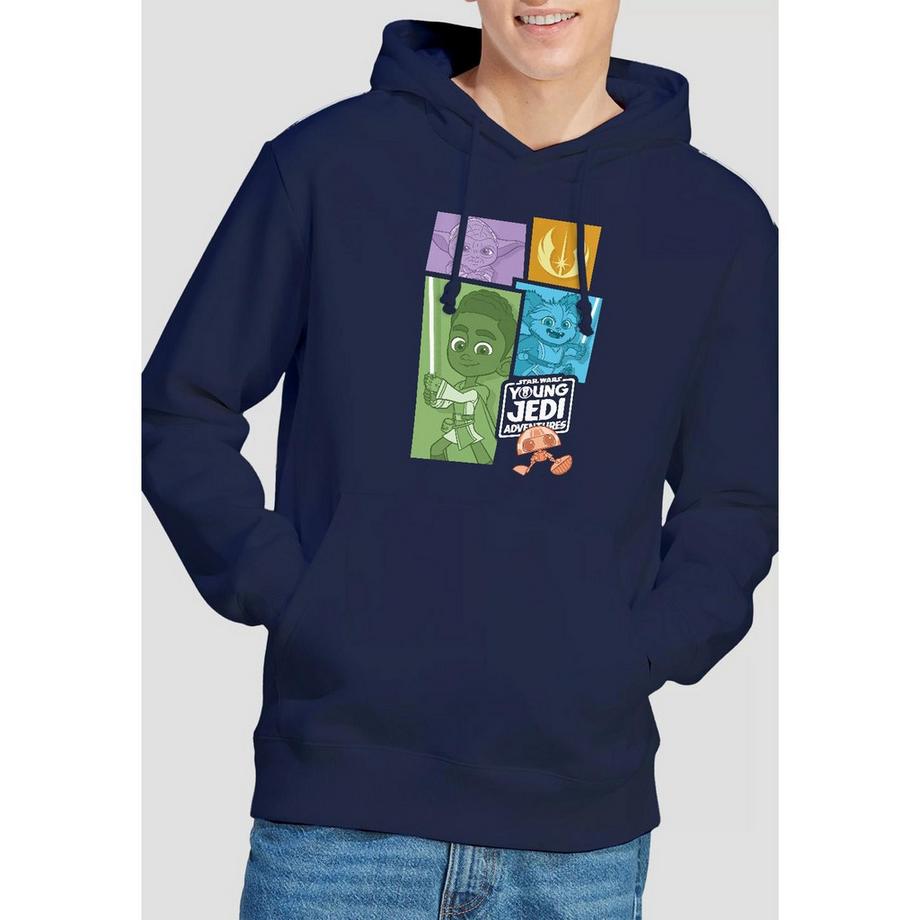 STAR WARS Young Jedi Adventure Felpa con Cappuccio  