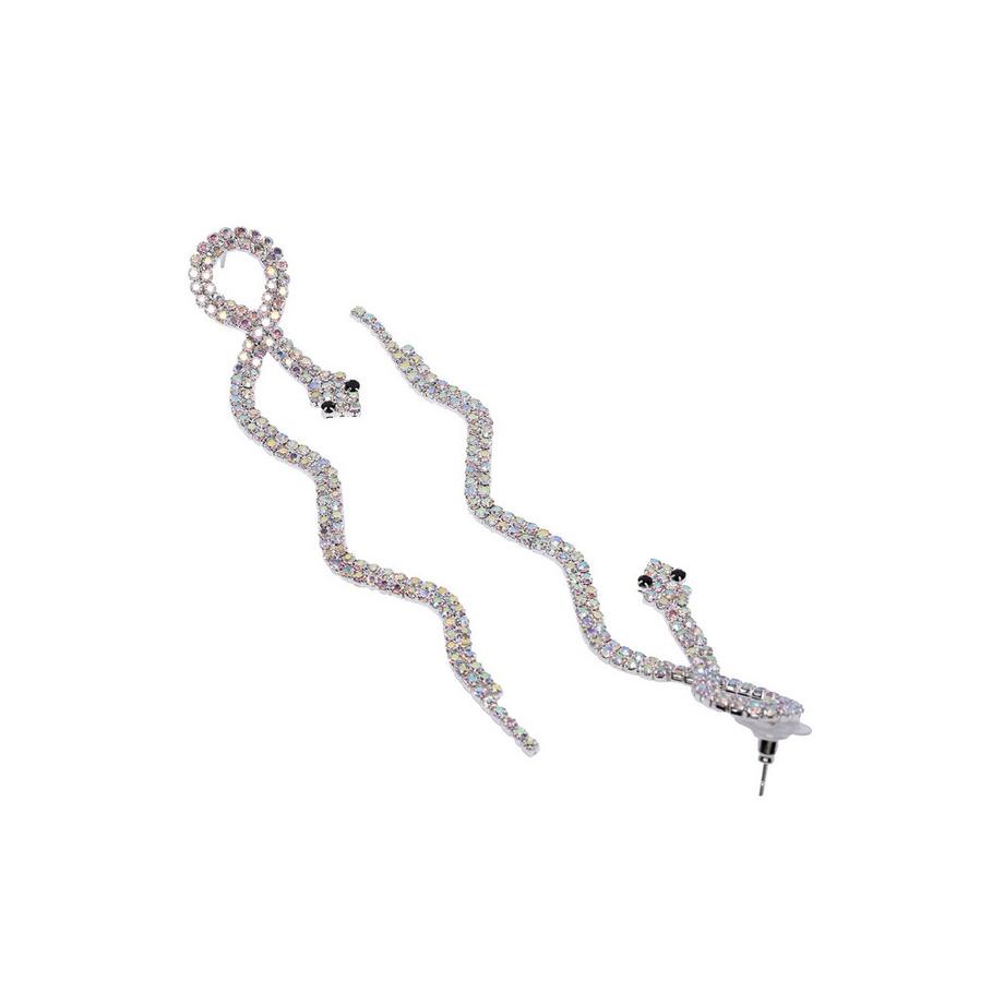 AVANT-GARDE PARIS  Boucles d'oreilles goutte serpent 