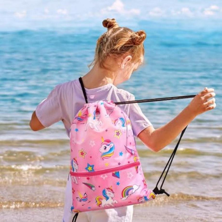 Only-bags.store  Turnbeutel mit Kordelzug für Kinder - Sportbeutel Wasserdichter Beutel mit Kordelzug 