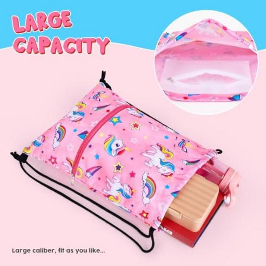 Only-bags.store  Turnbeutel mit Kordelzug für Kinder - Sportbeutel Wasserdichter Beutel mit Kordelzug 