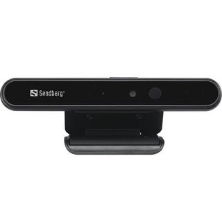 Sandberg  Face-ID 1080p webcam 2 MP 1920 x 1080 Pixel USB 3.2 Gen 1 (3.1 Gen 1) Nero 