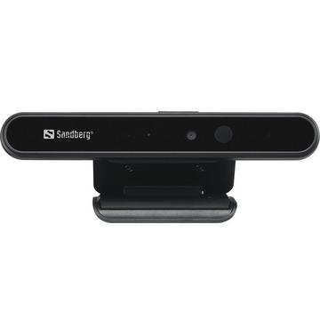 Face-ID 1080p webcam 2 MP 1920 x 1080 Pixel USB 3.2 Gen 1 (3.1 Gen 1) Nero
