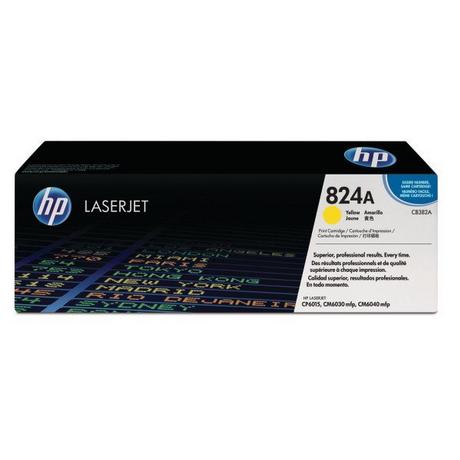 Hewlett-Packard  HP Toner-Modul 824A yellow CB382A Color LJ CP6015 21'000 Seiten 