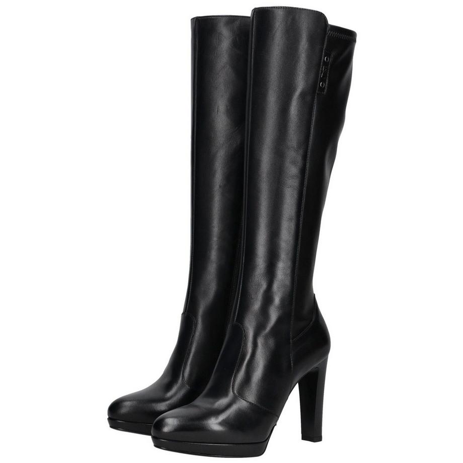 Nero Giardini Knielange Stiefel mit Blockabsatz  