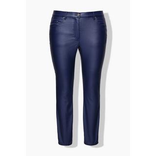 Studio Untold Skinny Fit Beschichtete 5-Pocket Jeans  