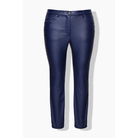 Studio Untold Skinny Fit Beschichtete 5-Pocket Jeans  