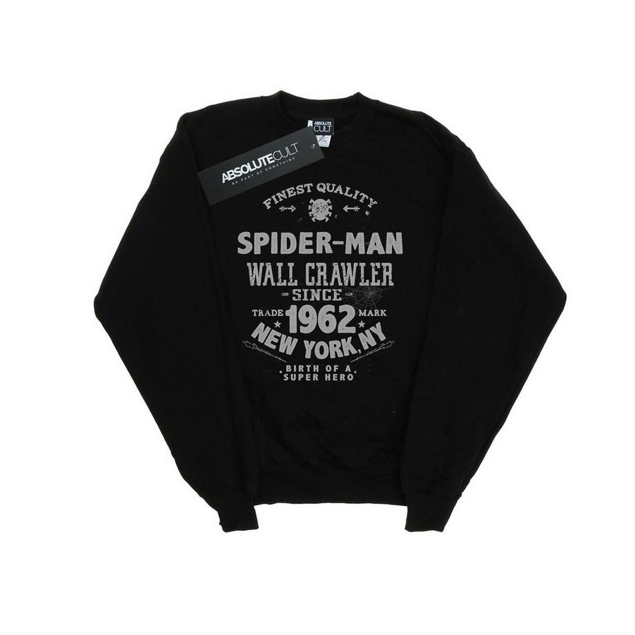 MARVEL Finest Quality Spider-Man Wall Crawler Sweatshirt  