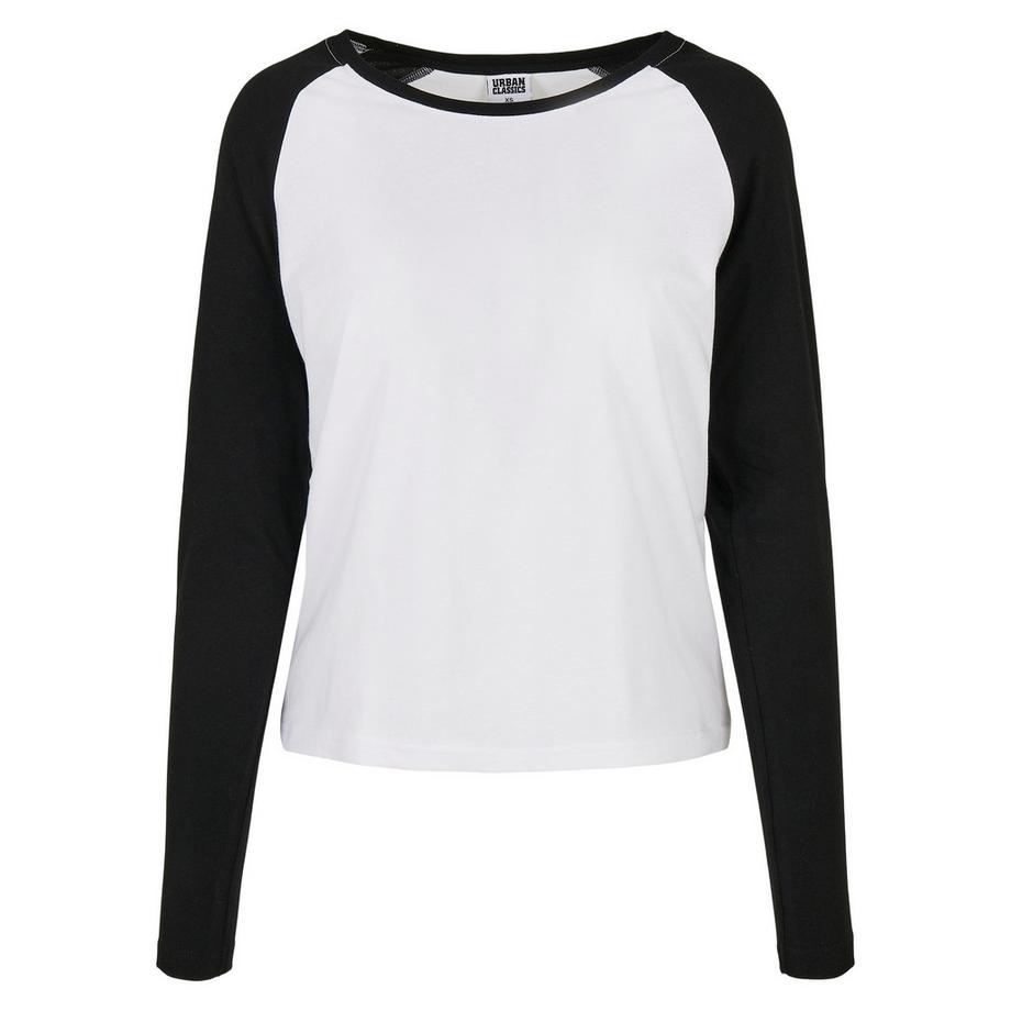 URBAN CLASSICS Contrast Raglan Langarm-T-Shirt  