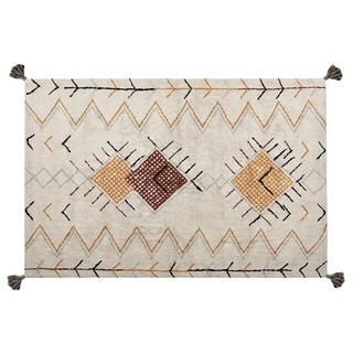 Beliani Tapis en Coton Boho BOLAY  