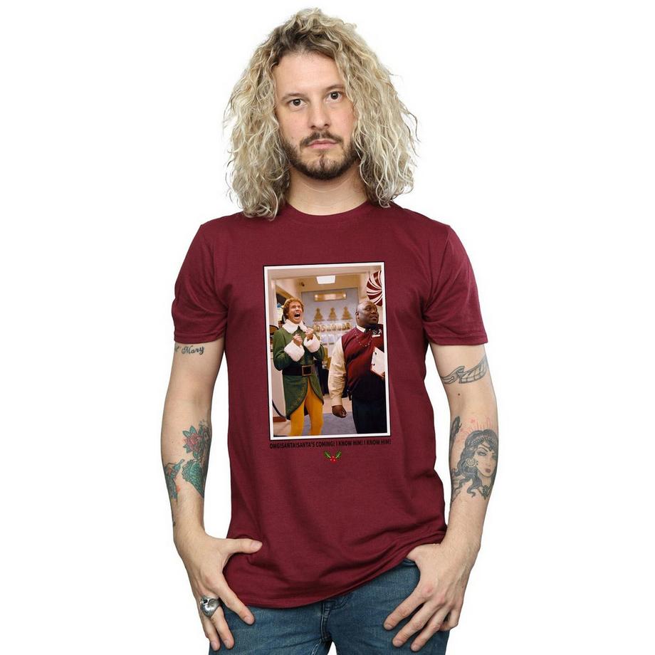 Elf OMG Bedrucktes Kurzarm T-Shirt  