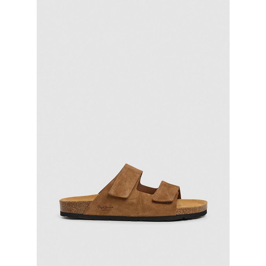 Pepe Jeans London Mules in Pelle Nubuck  