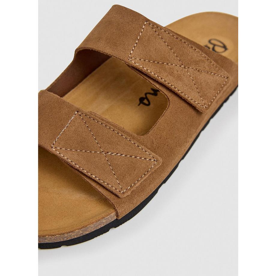 Pepe Jeans London Mules in Pelle Nubuck  