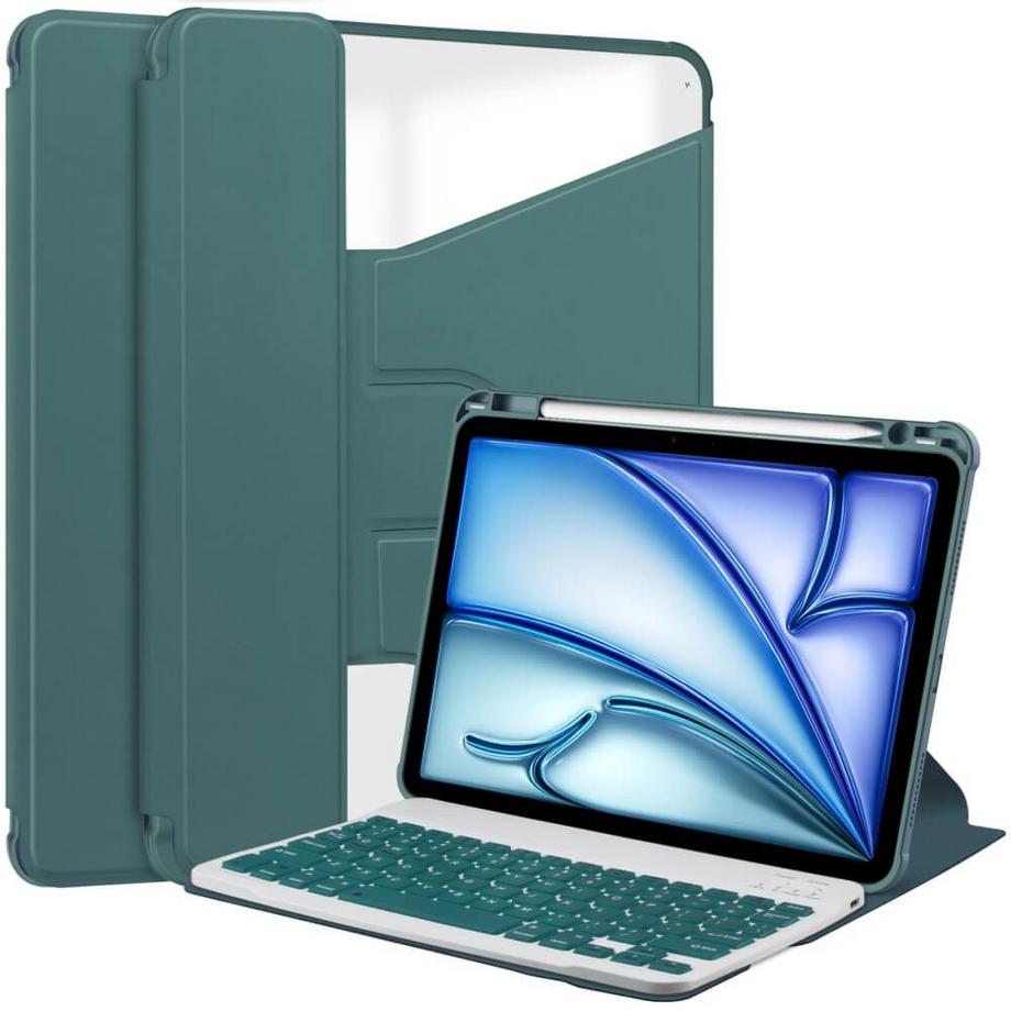 Cover-Discount  iPad Air 11 (M2 / M3) - Custodia ruotabile a 360 gradi 