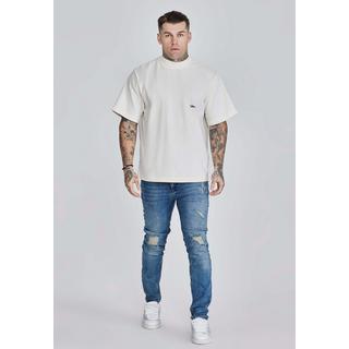 Sik Silk Oversized T-Shirt mit Logoprint  