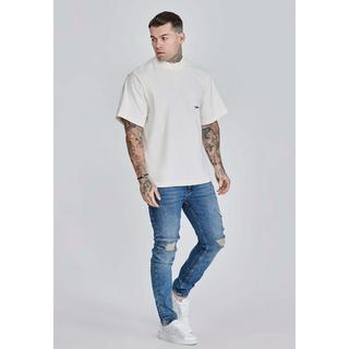 Sik Silk Oversized T-Shirt mit Logoprint  